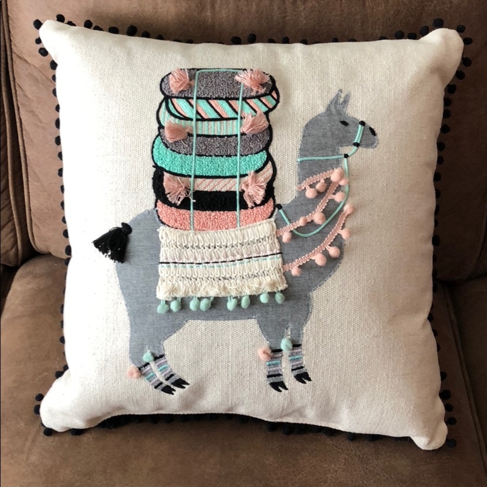 Llama pillow